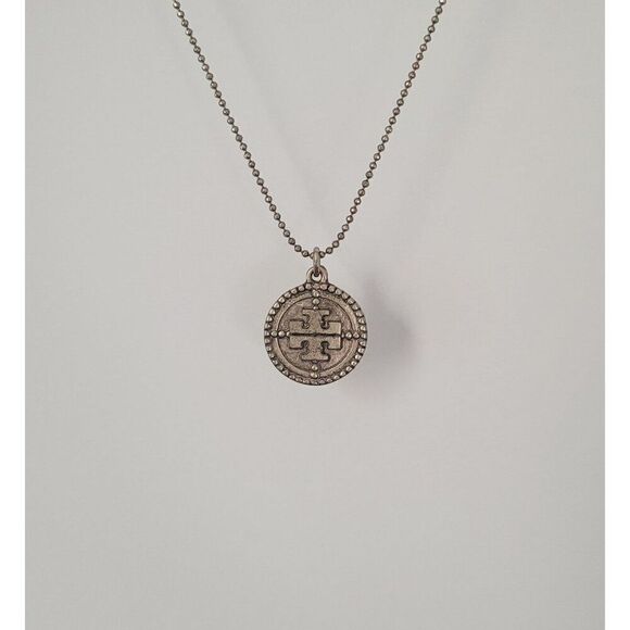 Tory Burch Gold Pendant Necklace - Picture 1 of 5